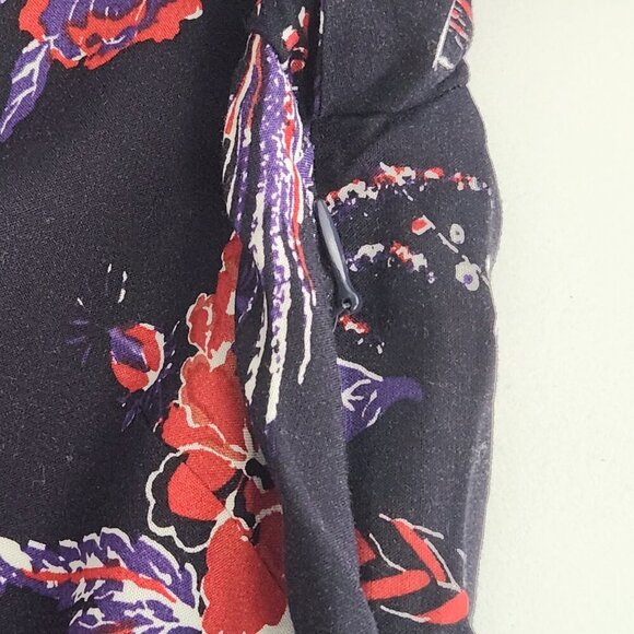 Anthropology Maeve Espoir Floral Jumpsuit Women's Size 2 - Picture 12 of 12